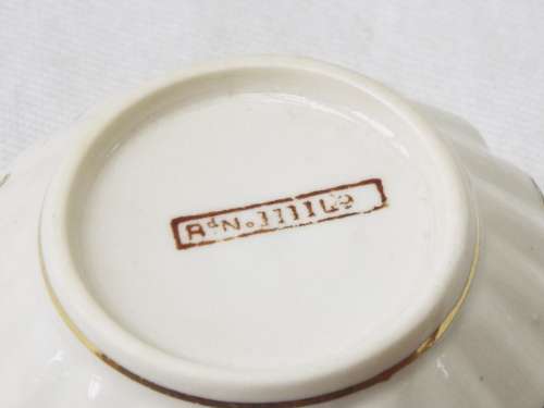 Antique  gilded porcelain duo 1889-1891 Ref. C-103