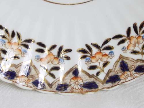 Antique  gilded porcelain large Cake Plate 1889-1891 Ref. P-80