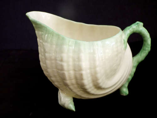 Irish Belleek  porcelain part Tea Set -Second Black Mark - 1891-1926. Ref. C/108