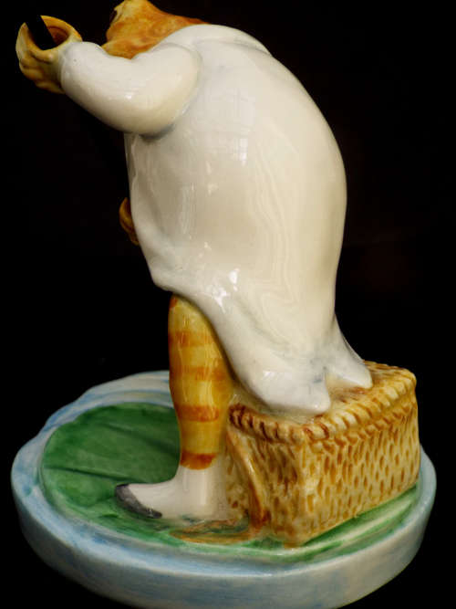 Beatrix Potters Mr. Jeremy Fisher Border Fine Arts. Ref. OR-46