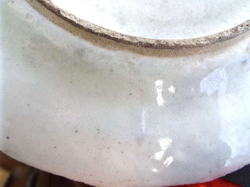 A Chinese signed porcelain Pagoda design Quinlong Plate. Ref. P/93