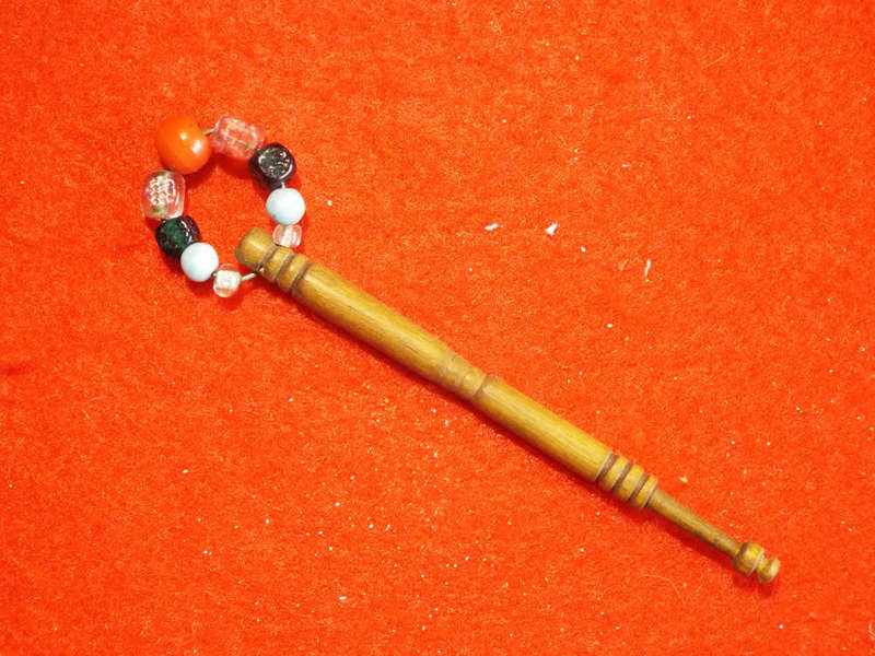 A 19th Century antique wooden Lace Bobbin. Ref. W/11