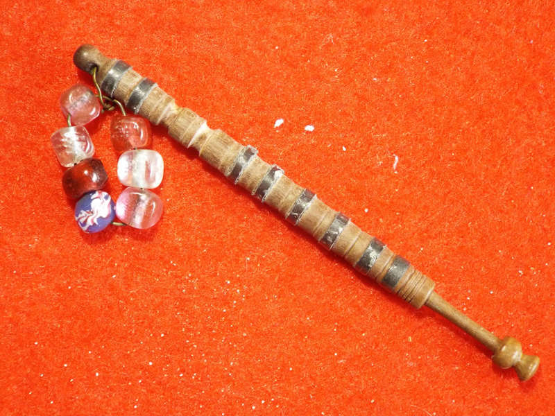 A 19th Century antique wooden Lace Bobbin. Ref. W/13