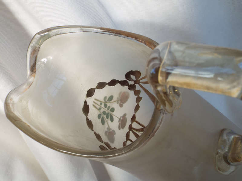A very large Art Nouveau hand-blown Jug. Circa 1900-1919. Ref. No. GL/10