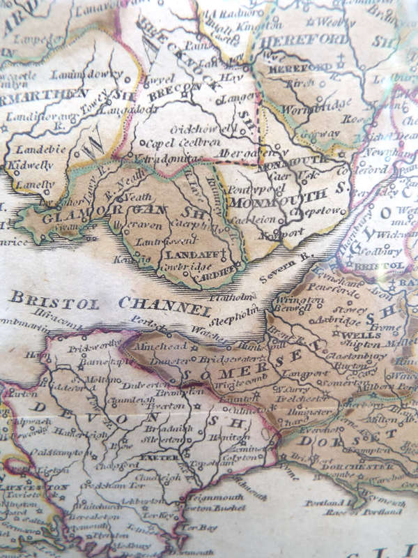 A New and Accurate Map of England and Wales  G. Cooke. Circa 1807. Ref. No. MP/6