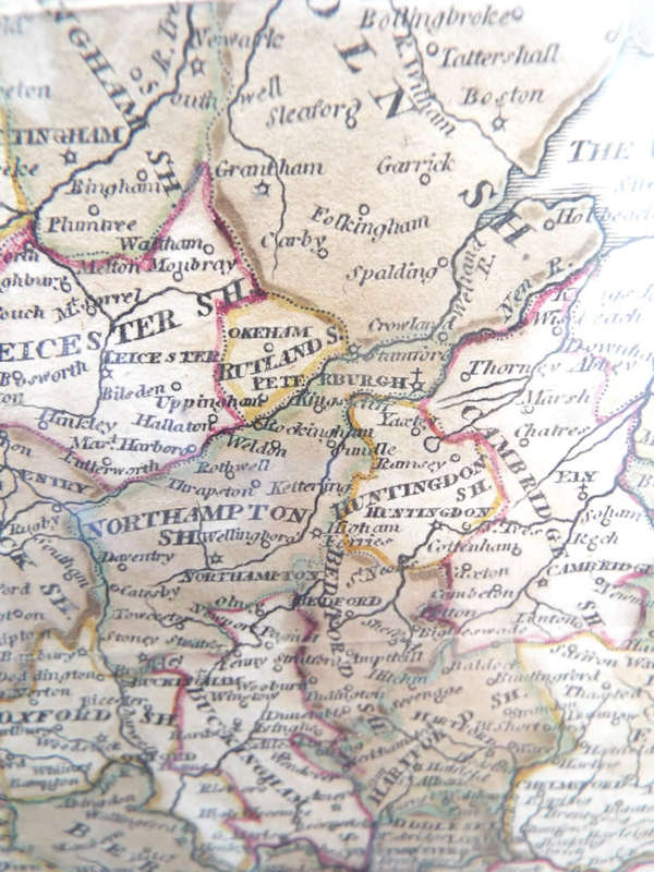 A New and Accurate Map of England and Wales  G. Cooke. Circa 1807. Ref. No. MP/6