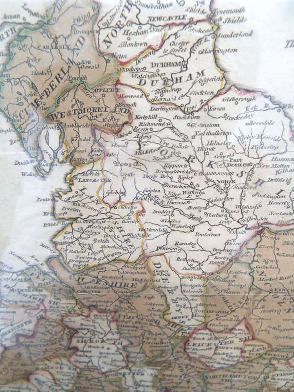 A New and Accurate Map of England and Wales  G. Cooke. Circa 1807. Ref. No. MP/6