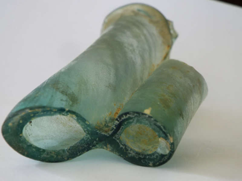 Part of an ancient Roman/Syrian Kohl flask Ref. GL-12