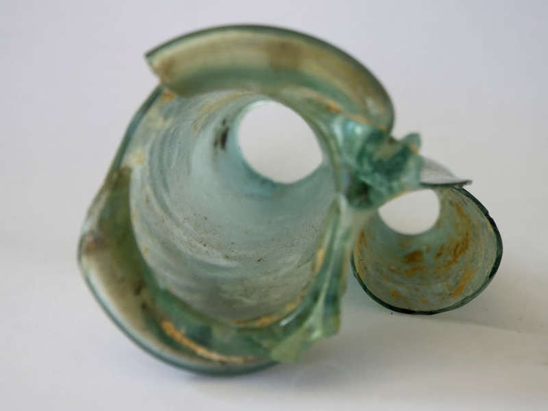 Part of an ancient Roman/Syrian Kohl flask Ref. GL-12