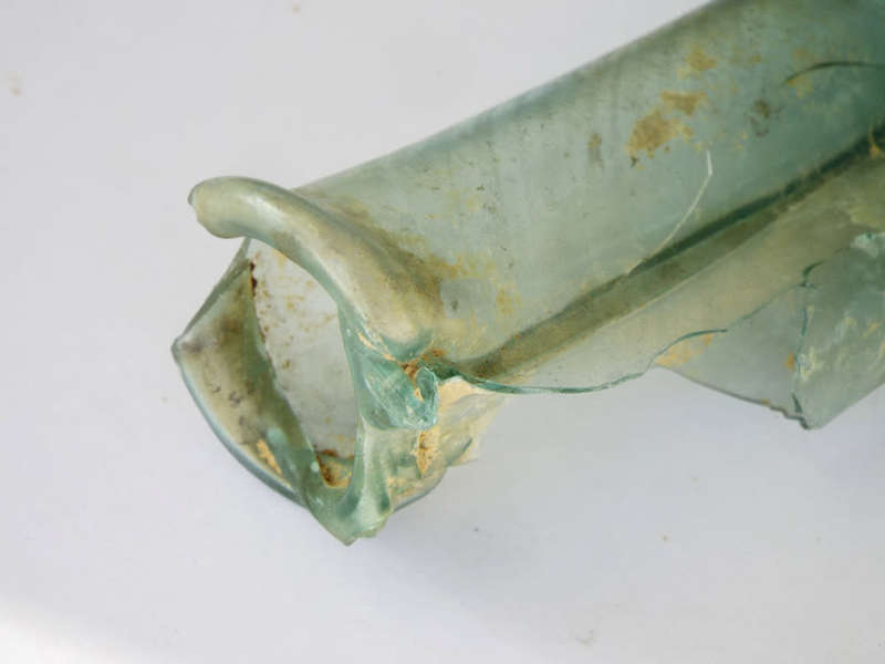 Part of an ancient Roman/Syrian Kohl flask Ref. GL-12