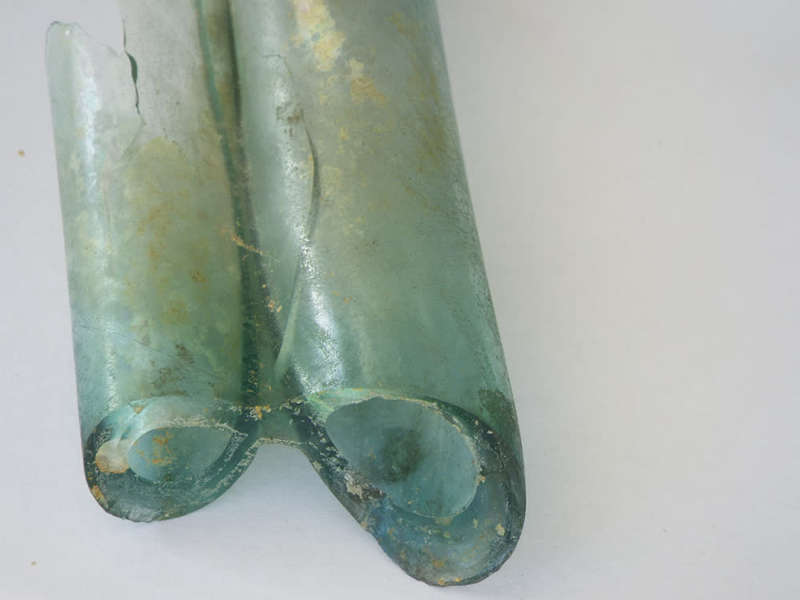 Part of an ancient Roman/Syrian Kohl flask Ref. GL-12