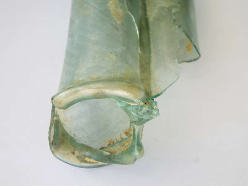 Part of an ancient Roman/Syrian Kohl flask Ref. GL-12