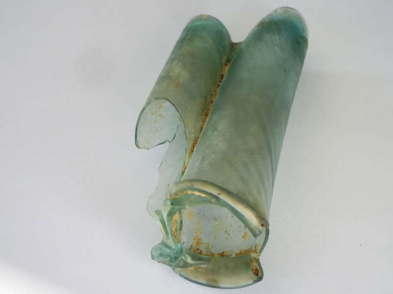 Part of an ancient Roman/Syrian Kohl flask Ref. GL-12