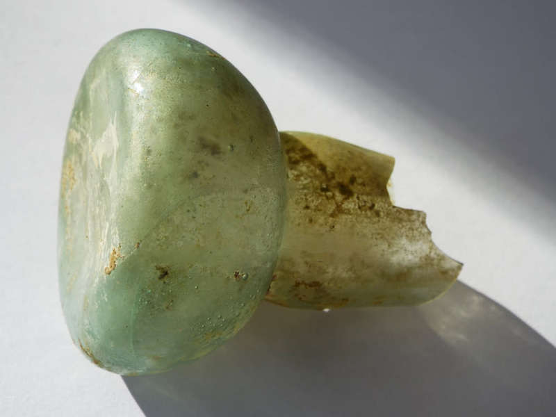 Part of an ancient Roman Glass Flask Ref. GL-11