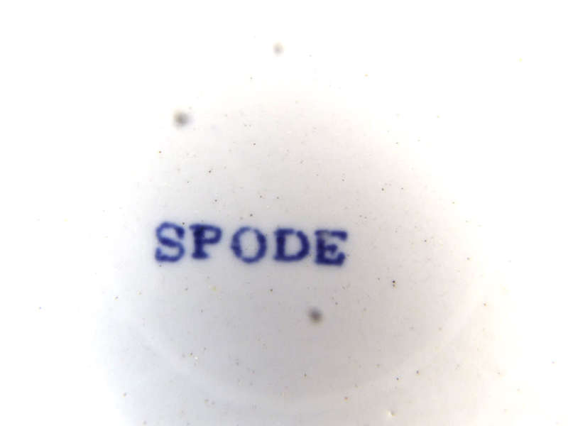 Spode Bamboo and Rock pattern Plate 1795-1810. Ref. P102