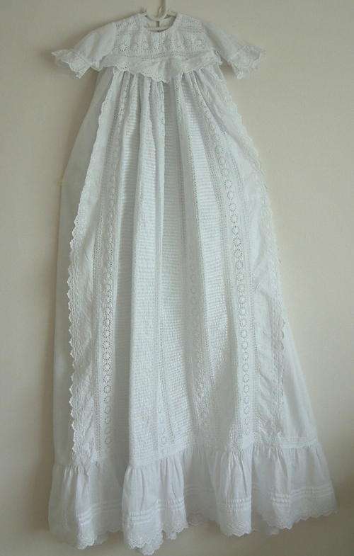 Late Victorian Christening Gown