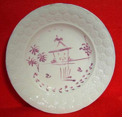 Early Staffordshire Child`s Plate 1810-1820 - Ref aug10