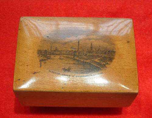 19th Century Mauchline trinket box Ref. 45