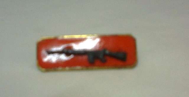 SA Army Shottist Qualification badge Black