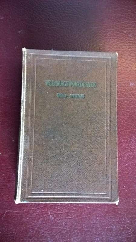 Weermag Woordeboek 1954