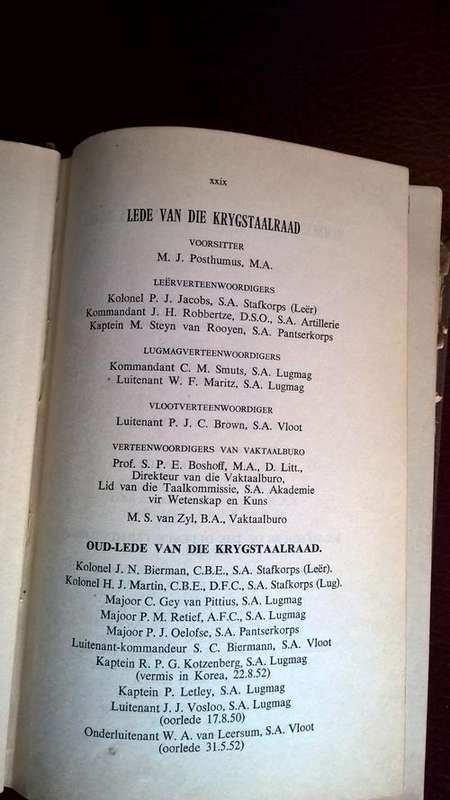 Weermag Woordeboek