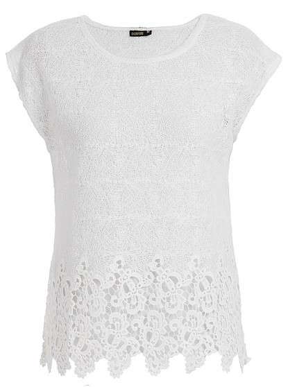 G COUTURE WHITE SHIRT