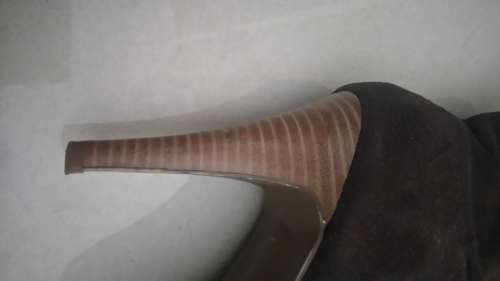 FOSCHINI BROWN BOOTS - HIGH HEELS