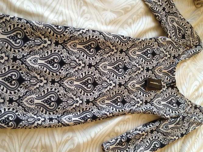 Stunning Patterned Top - New with Tag on