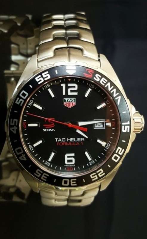 2016 Tag Heuer FORMULA 1 SENNA LIMITED EDITION !!!