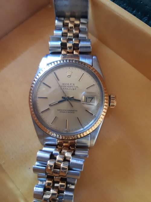 AUTHENTIC ROLEX DATEJUST OYSTER PERPETUAL REF 16013