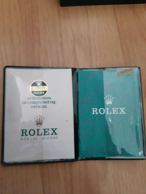 AUTHENTIC ROLEX DATEJUST OYSTER PERPETUAL REF 16013