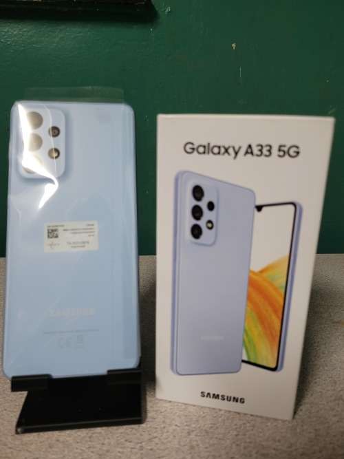 BRAND NEW Samsung Galaxy A33 5G 128GB Dual Sim - Awesome Blue