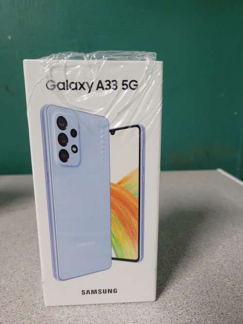 BRAND NEW SEALED Samsung Galaxy A33 5G 128GB Dual Sim - Awesome Blue