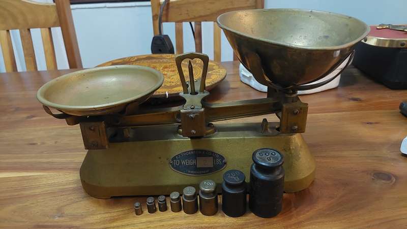 Brass scale