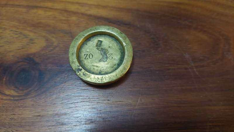 Brass scale