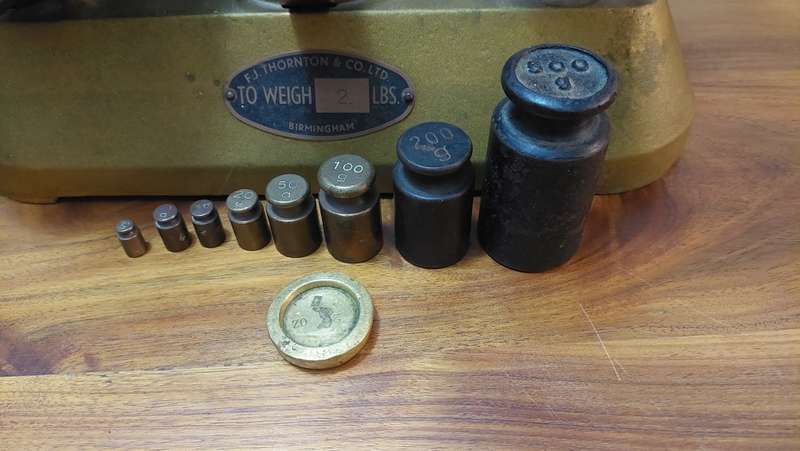 Brass scale