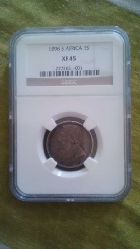 1896 1 Shilling - XF45