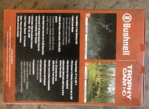 Bushnell Trail Camera HD 24mp Low Glow (PN 119719CW)