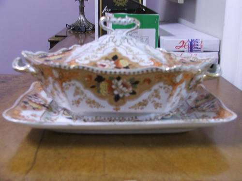 tureen with plate