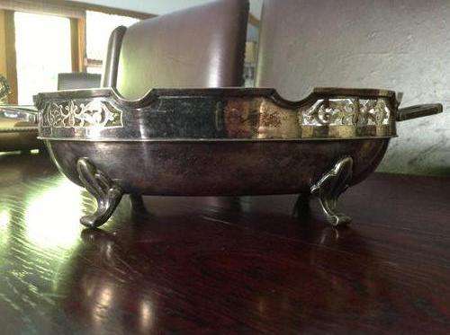 Silver plated bowl