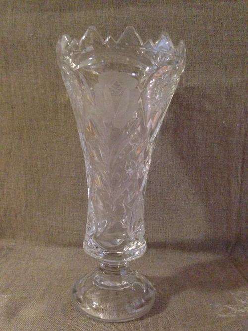 cutglass vase