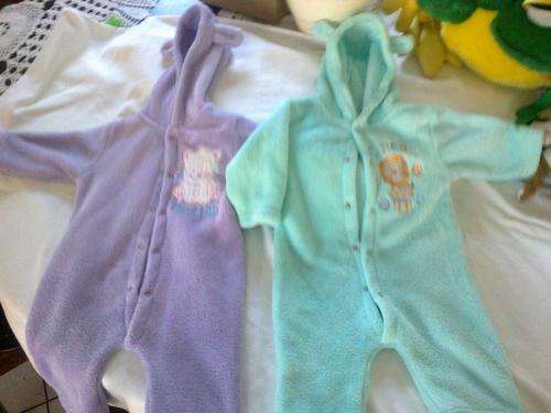2 Babygrows for girls 3-6 months