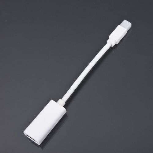 Thunderbolt Mini Display Port to HDMI Adapter Cable Converter Male to Female