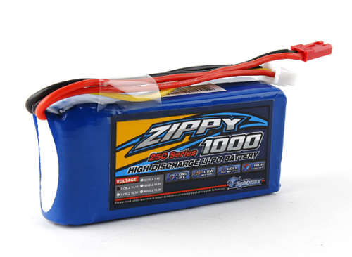 ZIPPY Compact 1000mAh 3S 25C Lipo Pack