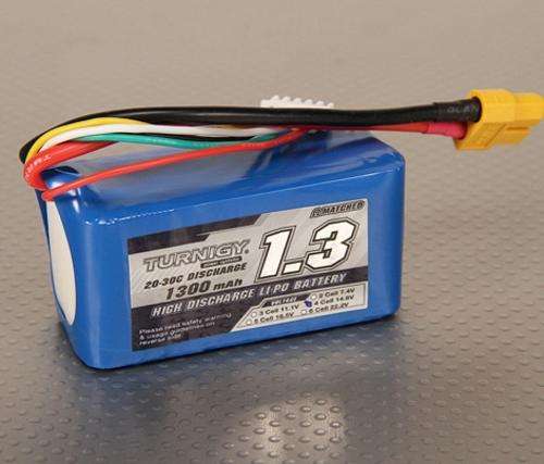 Turnigy 1300mAh 4S 20C Lipo Pack