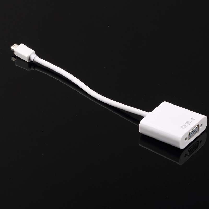 Mini Displayport Display Port To VGA adapter Cable for Apple Macbook PC M-VGA SY