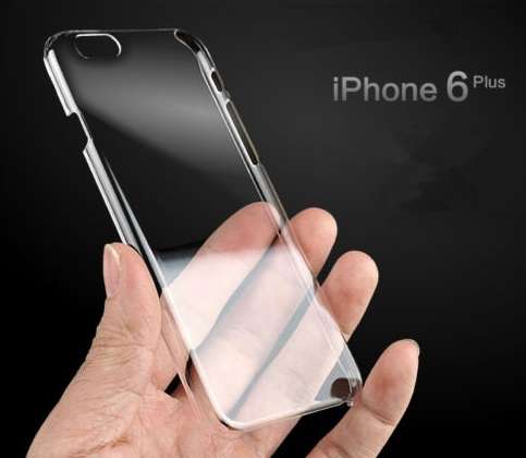 iPhone 6 Plus (5.5')  Transparent Clear Hard Case Cover Skin