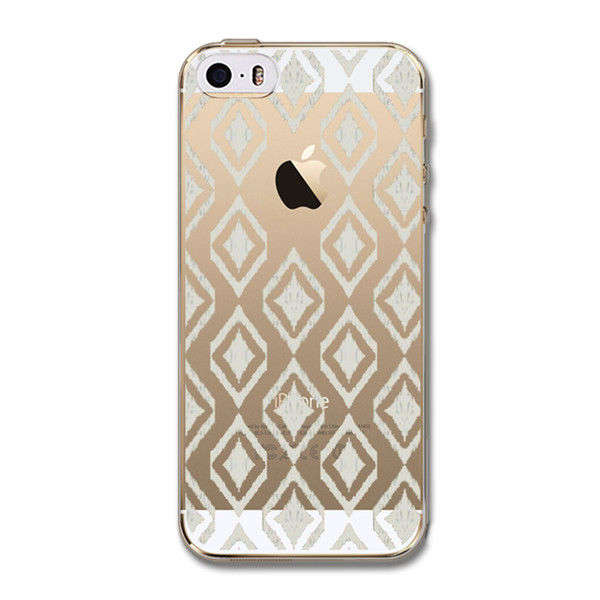 iPhone 6  Transparent Clear with pattern (soft case)