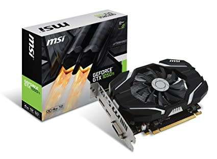 MSI GeForce GTX 1050 TI 4G OCV1