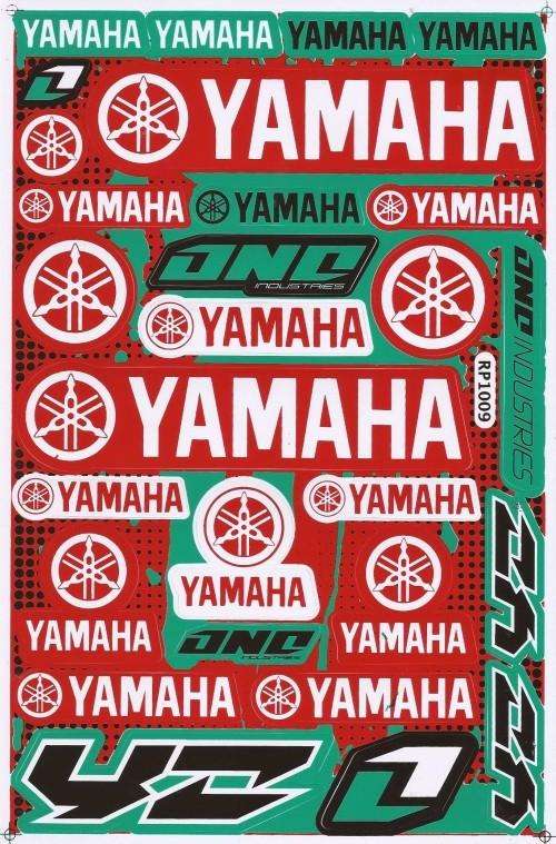 Vinyl Stickers - Yamaha ( Red / White ) S 13